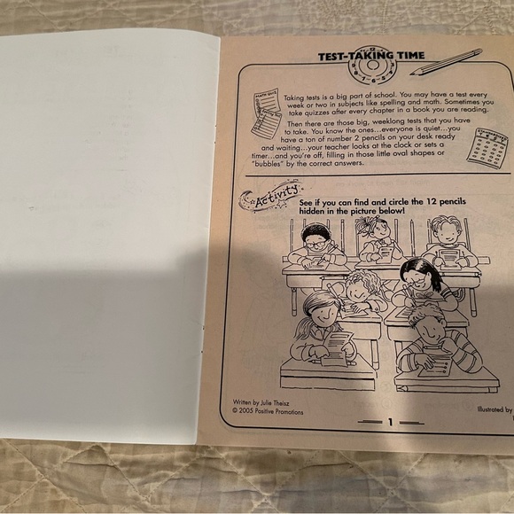 Believe, achieve, and succeed at test time! An educational activities book! New - Picture 2 of 6